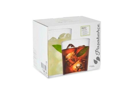 Zestaw kieliszków Pasabahce Bistro Przezroczysty Szkło 380 ml 510 ml (2 Sztuk)