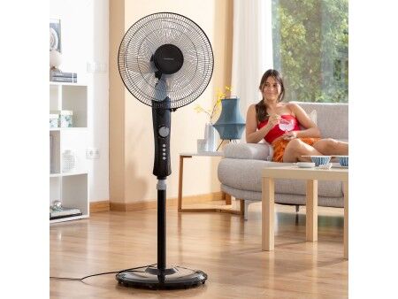 Wentylator stołowy InnovaGoods Breezinn Czarny 45 W