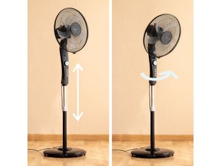 Wentylator stołowy InnovaGoods Breezinn Czarny 45 W