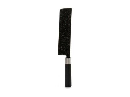 Tasak Kuchenny Kinvara KT11-5604M08 Czarny Stal nierdzewna Plastikowy 5,3 x 33 x 2,3 cm Marmur (12 Sztuk)