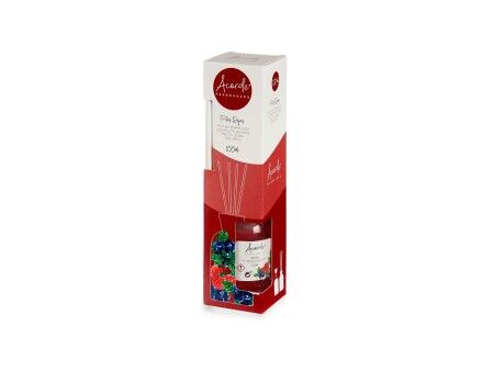 Odświeżacz pachnące patyczki Acorde 83658 Czerwone jagody 100 ml (12 Sztuk)