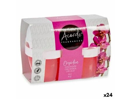 Zestaw odświeżaczy powietrza Acorde 1165-ORQUDIA Storczyk Żel (24 Sztuk)