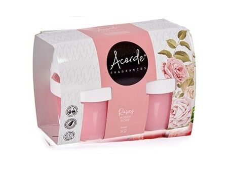Zestaw odświeżaczy powietrza Acorde 1165-ROSE Róż Żel (24 Sztuk)