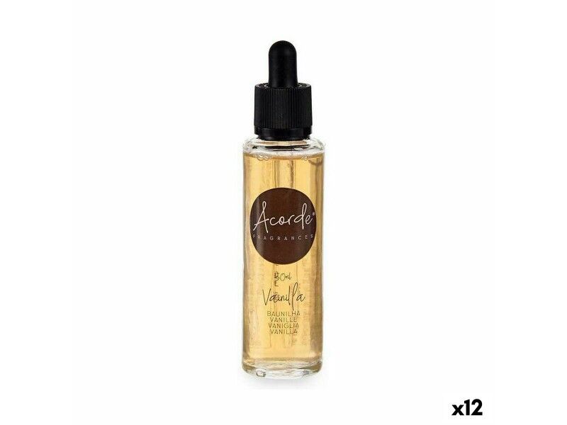 Esencja rozpuszczalna w wodzie Acorde 50ML-E-DROPPER Wanilia 50 ml (12 Sztuk)