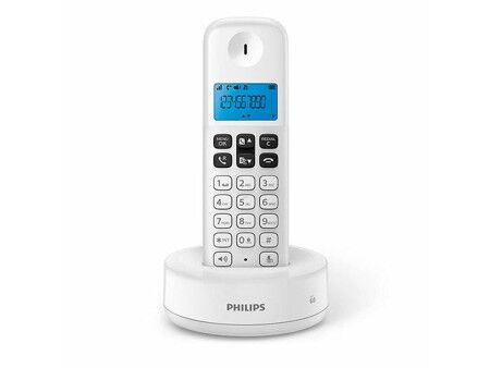 Telefon Bezprzewodowy Philips D1611B/34 Niebieski Biały