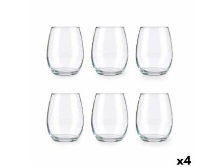 Zestaw kieliszków Pasabahce Amber Przezroczysty Szkło 350 ml (4 Sztuk)