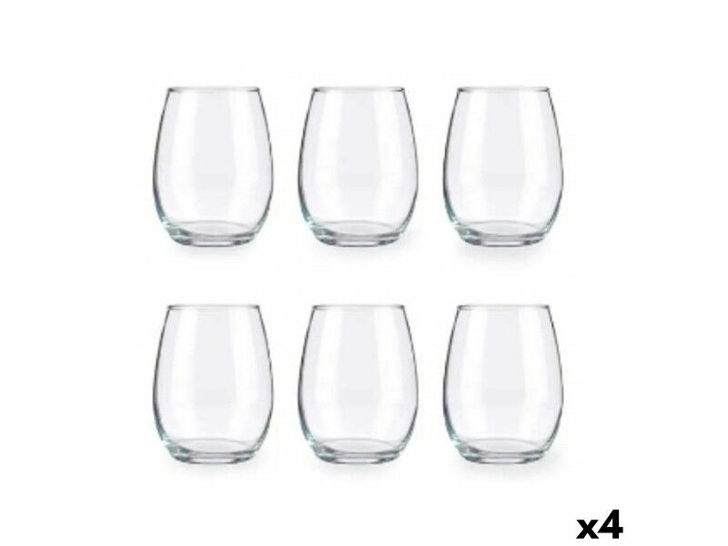 Zestaw kieliszków Pasabahce Amber Przezroczysty Szkło 350 ml (4 Sztuk)