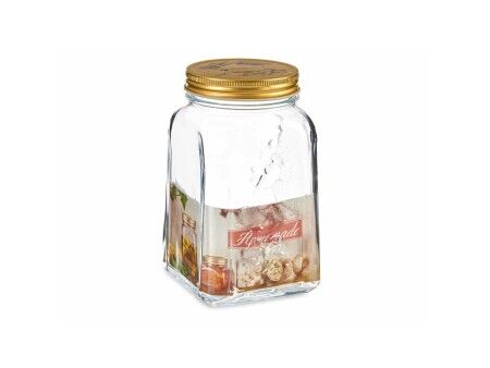 Soik Pasabahce Homemade Przezroczysty Złoty 1 L (12 Sztuk)