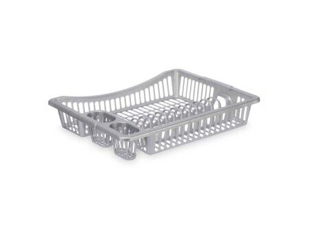 Ociekacz do Naczyń Kinvara YMA04 1095 01 Srebrzysty 46 x 8 x 36 cm (12 Sztuk)