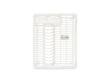 Ociekacz do Naczyń Kinvara YMA04 1095 01 Biały 45,5 x 8 x 36,5 cm (12 Sztuk)