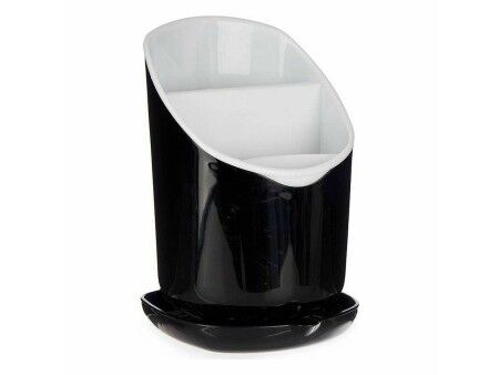 Suszarka do Naczyń Kinvara AP-9143 Biały Czarny Plastikowy 12 x 19 x 12,5 cm Smoking (12 Sztuk)