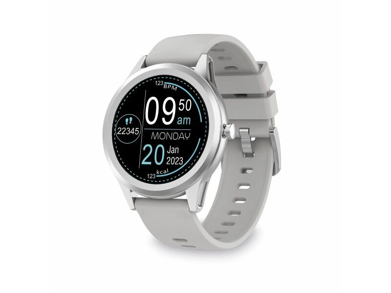 Smartwatch KSIX Globe Srebrzysty