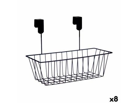 Suszarka Kuchenna Kinvara W6692P PDQ Czarny Żelazo 28 x 12 x 9 cm (8 Sztuk)