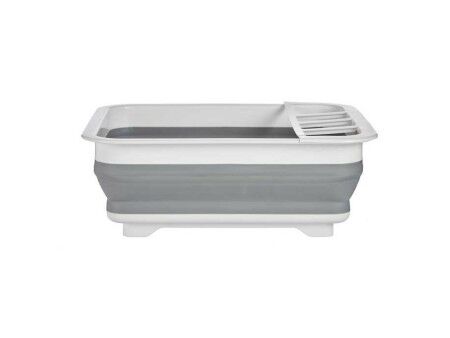 Składany Ociekacz Kuchenny Biały Szary polipropylen TPR 37,9 x 29,3 x 12 cm (6 Sztuk)