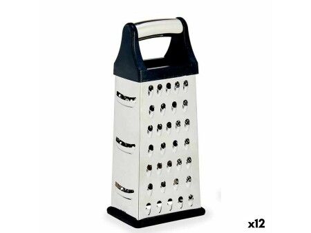 Tarka Kinvara KT171464 Czarny Srebrzysty Stal nierdzewna ABS TPR 9,5 x 21,5 x 6,7 cm (12 Sztuk)