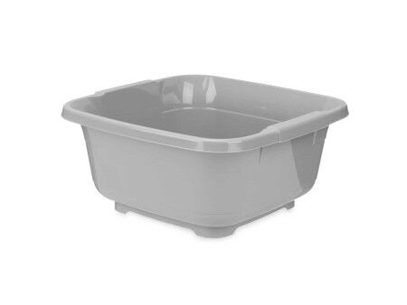 Plastikowa Miska Kinvara 03 1071 Szary Plastikowy 11 L (12 Sztuk)