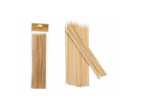 Zestaw do szaszłyków na grilla Bambus 0,3 x 30 x 0,3 cm (48 Sztuk)