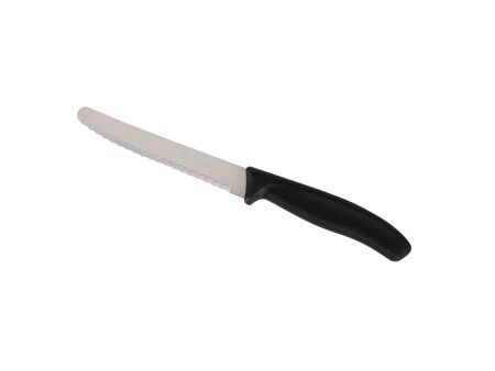 Zestaw noży Quttin Czarny Srebrzysty 6 Części 21,2 cm (12 Sztuk)