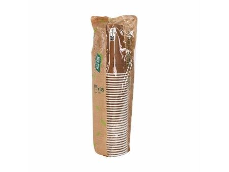 Zestaw kieliszków Algon Jednorazowe Karton papier pakowy 35 Części 350 ml (20 Sztuk)