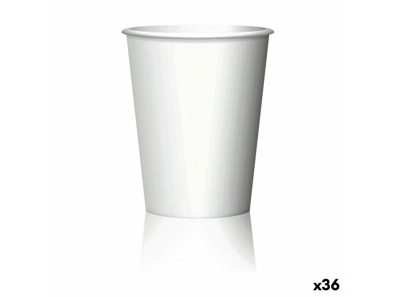 Zestaw Kieliszków Algon Jednorazowe Karton Biały 40 Części 50 ml (36 Sztuk)