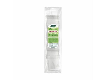 Zestaw Kieliszków Algon Jednorazowe Karton Biały 40 Części 50 ml (36 Sztuk)