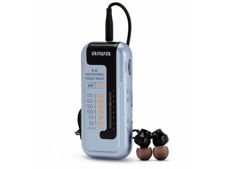 Radio Aiwa Srebrzysty