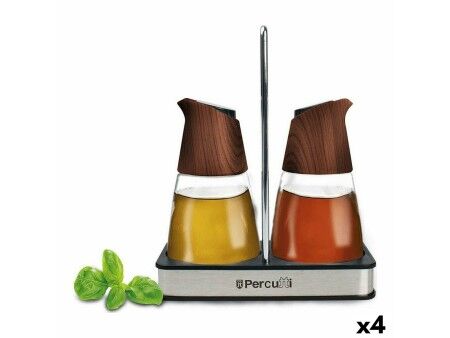 Zestaw do Przypraw Percutti Legno (4 Sztuk) (3 pcs)