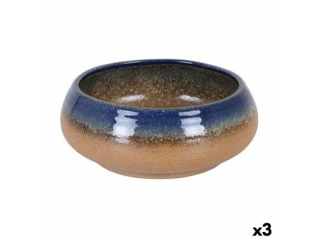 Miska do Sałatki Inde STONEWARE CARIBIAN 21 x 8 cm (3 Sztuk)