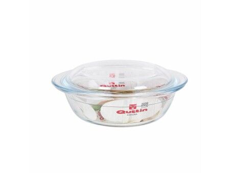 Garnek z Pokrywką Quttin 63095 Szkło 33 x 20 x 13 cm (3L + 1L)