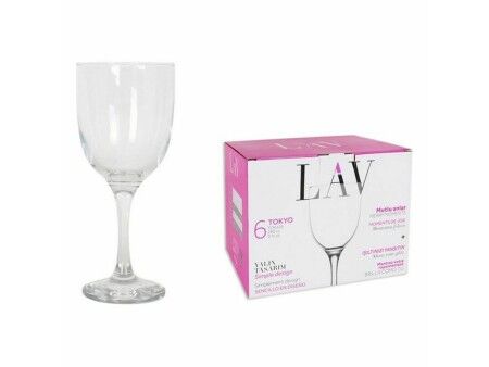 Zestaw kubków LAV 145011 7,5 x 7,5 x 18 cm (4 Sztuk) (290 ml)