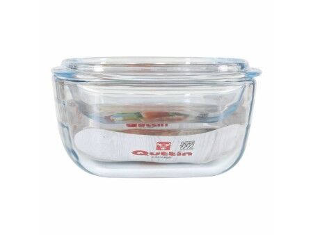 Garnek z Pokrywką Quttin 63096 Szkło 32,8 x 19,7 x 13 cm (3L + 1,5L)