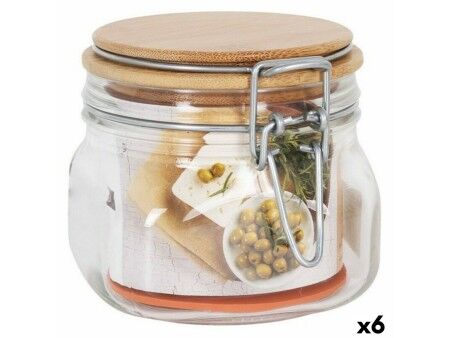 Łódź Borgonovo Primizie Bambus 500 ml 10,5 x 10,5 x 10 cm (6 Sztuk)