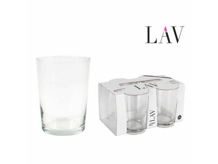 Zestaw kieliszków LAV Best offer 4 Części (4 Sztuk) (12 Sztuk) (520 ml)