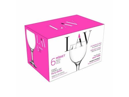 Zestaw kubków Inde Misket 170 ml Biały 6 Części (4 Sztuk)