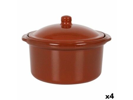 Garnek z Pokrywką Azofra Azofra (4 Sztuk) (Ø 20 cm)