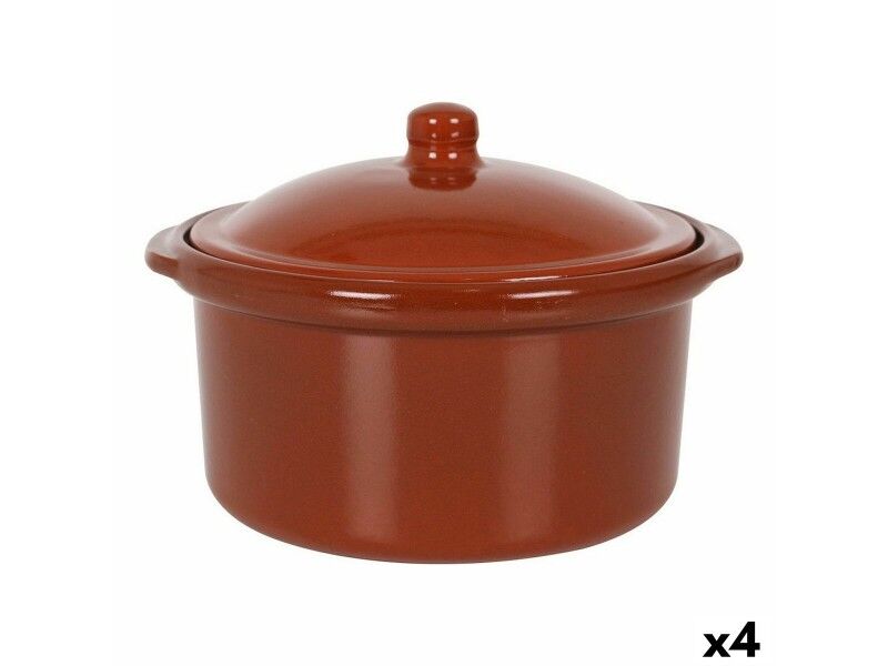 Garnek z Pokrywką Azofra Azofra (4 Sztuk) (Ø 20 cm)