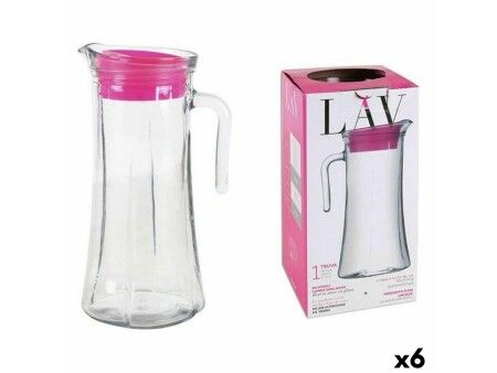 Przezroczysty szklany słoik LAV LV-TRU140 PK0001RP (6 Sztuk) (1400 ml)