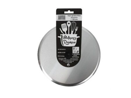 Pokrywka do Patelni VR Srebrzysty Ø 27 cm Aluminium (12 Sztuk)