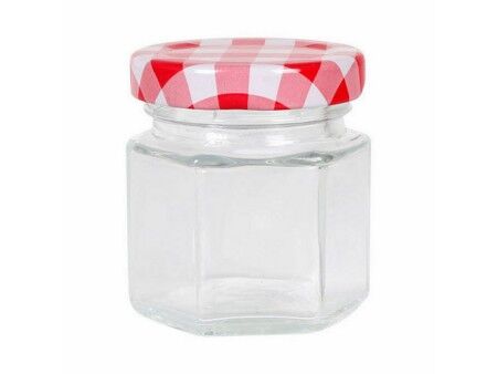 Przezroczysty szklany słoik Mediterraneo Szkło 45 ml (96 Sztuk)