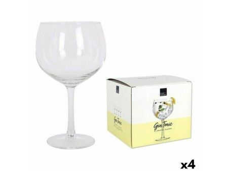 Zestaw kubków Gin and Tonic Bohemia Crystal Cocktails Szkło 4 Części (4 Sztuk) (700 cc)