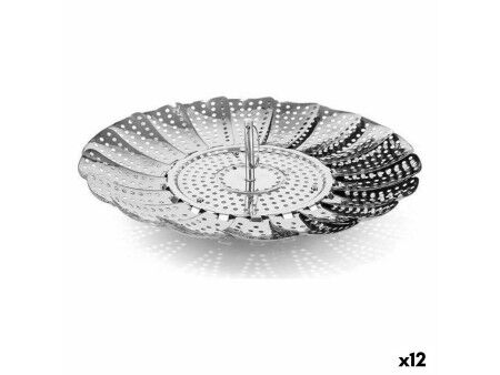 Parowar Quttin Stal nierdzewna 14 cm (12 Sztuk) (22,5 x 14 cm)