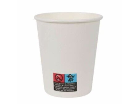 Zestaw kieliszków Algon Karton Jednorazowe Biały 200 ml 36 Sztuk (25 Części)