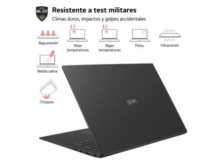 Laptop LG 17Z90R 17" i7-1360P 16 GB RAM 512 GB SSD Qwerty Hiszpańska