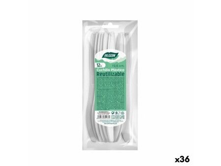 Zestaw noży Algon Wielokrotnego użytku Biały 36 Sztuk 19,6 cm