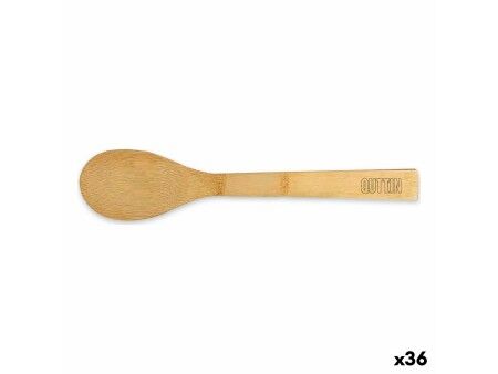 Łyżka Quttin Bambus 30 x 6,2 x 0,8 cm (36 Sztuk)