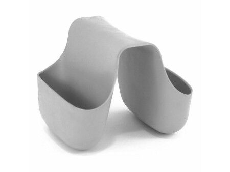 Organizer na Zmywak Quttin Pojedyńczy Szary Silikon 12,5 x 9,5 x 10 cm (24 Sztuk)