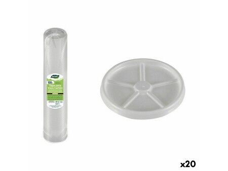 Zestaw pokrywek na szklanki Algon Kawa 100 Części 200 ml (20 Sztuk)