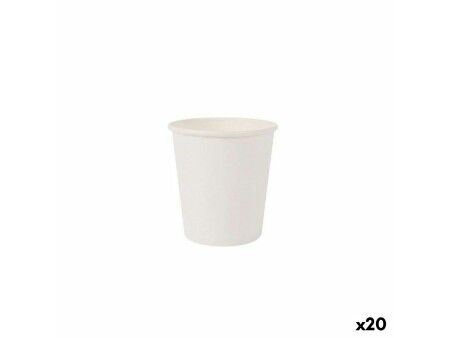Zestaw kieliszków Algon Karton Biały 50 Części 120 ml (20 Sztuk)