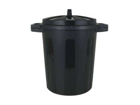 Kosz na Śmieci Dem 50 L Czarny 55 x 41 x 54 cm (3 Sztuk)