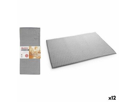 Ociekacz do Naczyń Quttin Szary 17 x 59 x 3 cm (12 Sztuk)